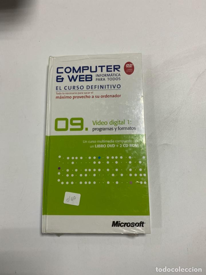 Libros de segunda mano: COMPUTER & WEB. 09. VIDEO DIGITAL 1: PROGRAMAS Y FORMATOS. MICROSOFT. LIBRO+2CD. NUEVO. PRECINTADO - Foto 1