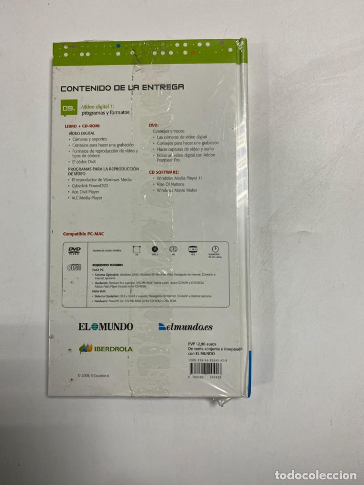 Libros de segunda mano: COMPUTER & WEB. 09. VIDEO DIGITAL 1: PROGRAMAS Y FORMATOS. MICROSOFT. LIBRO+2CD. NUEVO. PRECINTADO - Foto 3