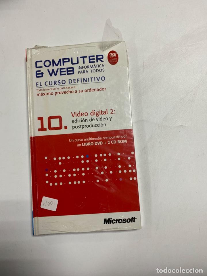 Libros de segunda mano: COMPUTER & WEB. 10.VIDEO DIGITAL 2: EDICION DE VIDEO Y POSTPRODUCCIO.MICROSOFT. LIBRO+2CD.PRECINTADO - Foto 1