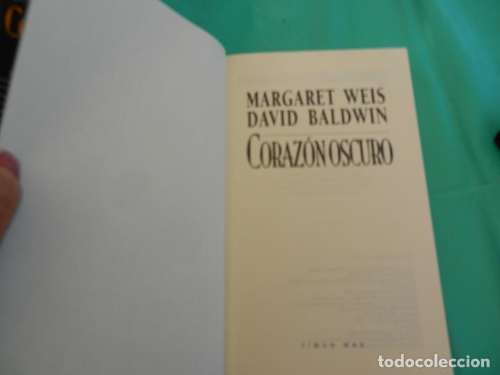 Libros de segunda mano: CORAZON OSCURO , MARGARET WEIS - DAVID BALDWIN - Foto 3