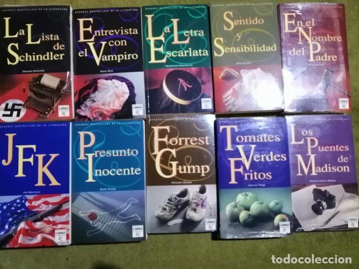 Libros de segunda mano: Grandes bestsellers de la literatura. Colecci&oacute;n completa. 10 vol&uacute;menes, algunos precintados