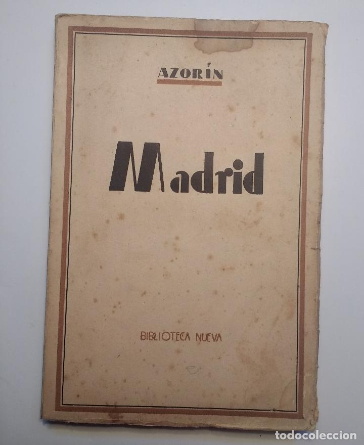 Libros de segunda mano: MADRID. AZOR&Iacute;N - AZORIN - Jos&egrave; MART&Iacute;NEZ RUIZ - Foto 1