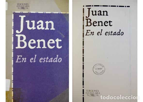 Libros de segunda mano: BENET, Juan. En el estado. 1977. - Foto 1