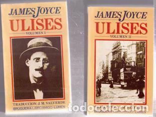 Libros de segunda mano: Ulises, James Joyce. Dos vol&uacute;menes - Foto 1