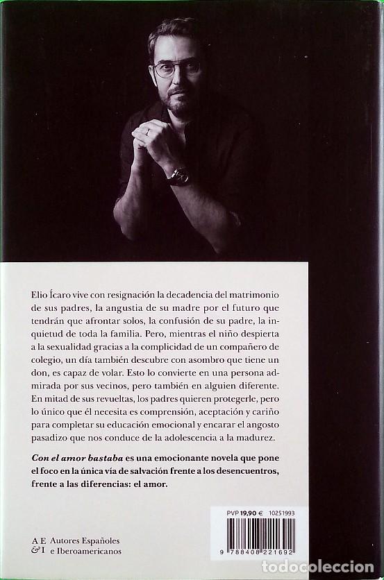 Libros de segunda mano: Con el amor bastaba - M&aacute;ximo Huerta - Foto 2