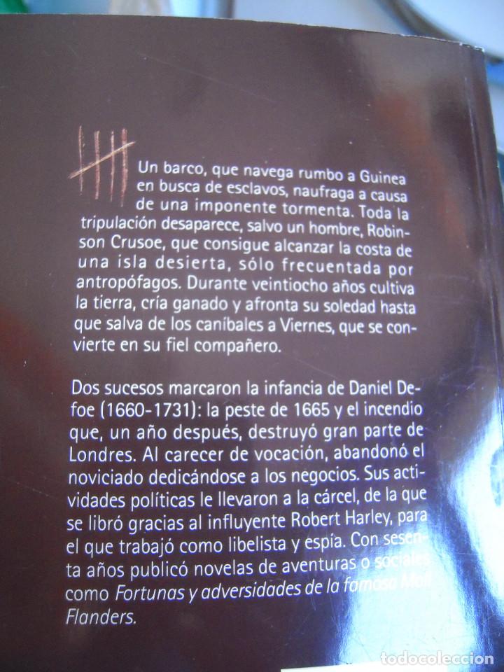 Libros de segunda mano: Robinson Crusoe - Foto 4