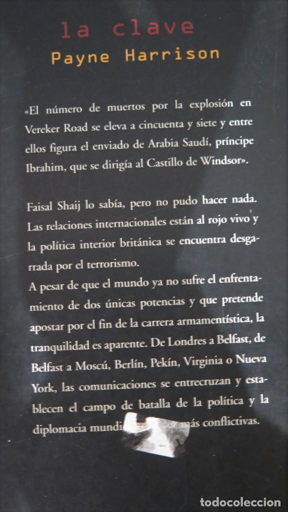 Libros de segunda mano: 1997.- LA CLAVE. PAYNE HARRISON - Foto 2