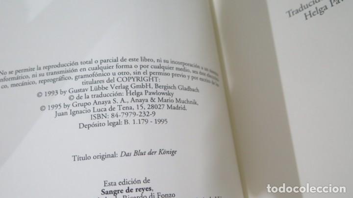 Libros de segunda mano: 1995.- SANGRE DE REYES. BERLING - Foto 2