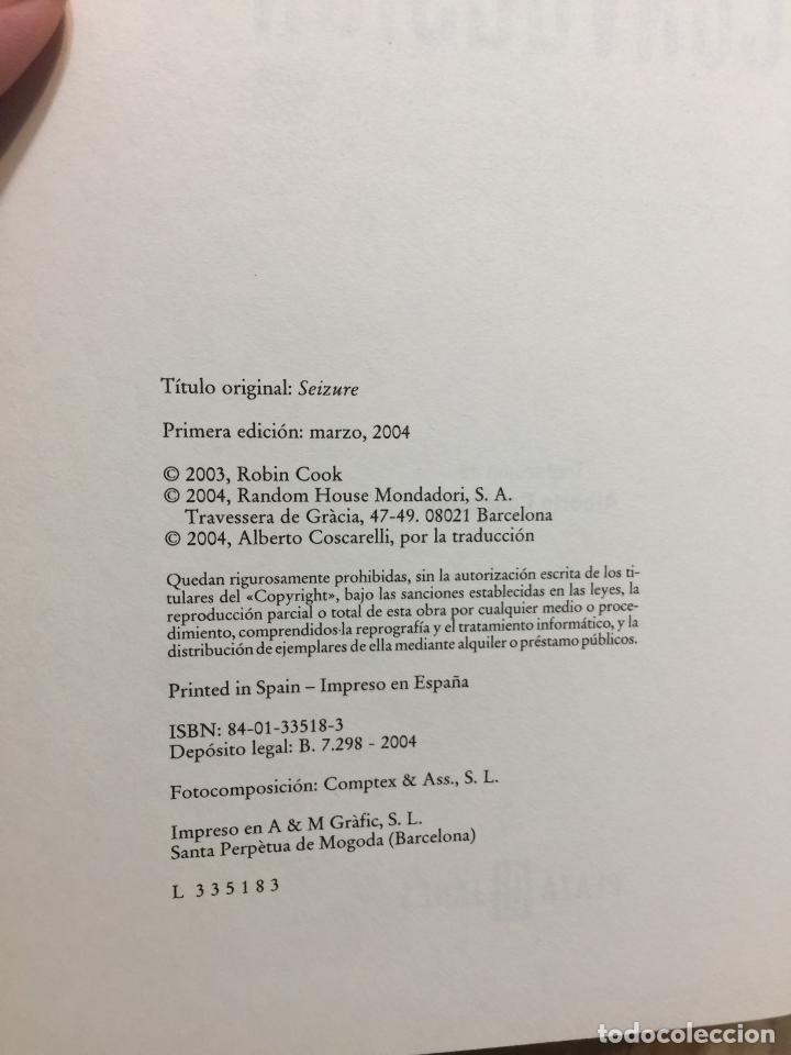 Libros de segunda mano: Convulsi&oacute;n - Robin Cook - Foto 2