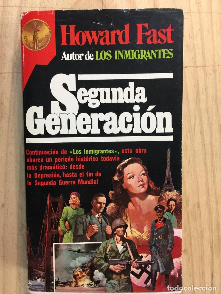 Libros de segunda mano: Segunda generaci&oacute;n - Howard Fast - Foto 1