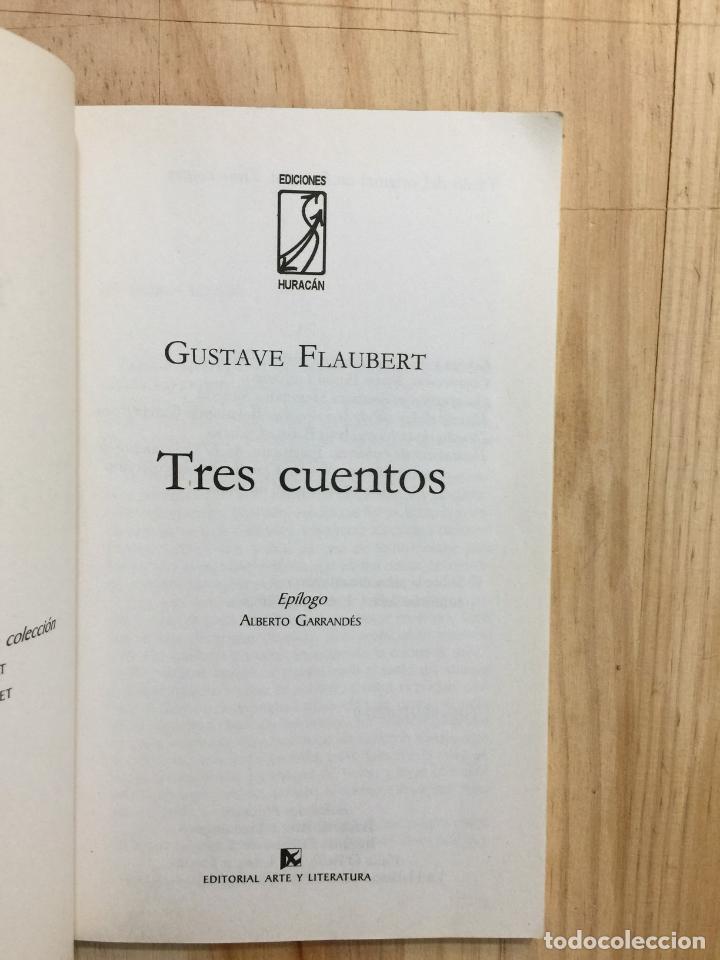 Libros de segunda mano: Tres cuentos - Gustave Flaubert - Foto 2