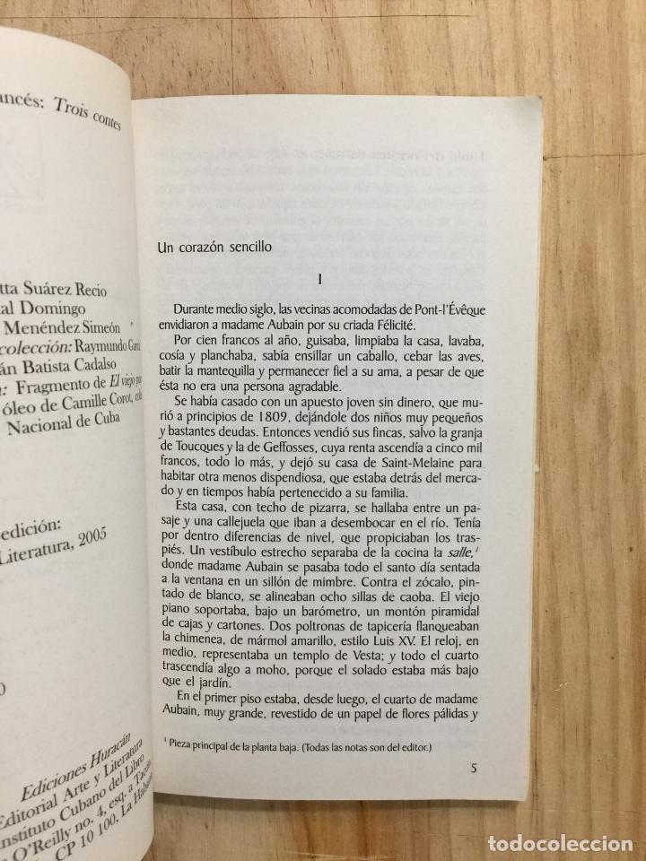 Libros de segunda mano: Tres cuentos - Gustave Flaubert - Foto 3