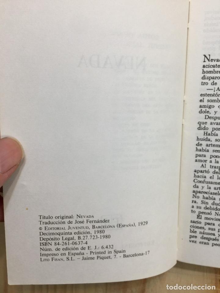 Libros de segunda mano: Nevada - Zane Grey - Foto 4