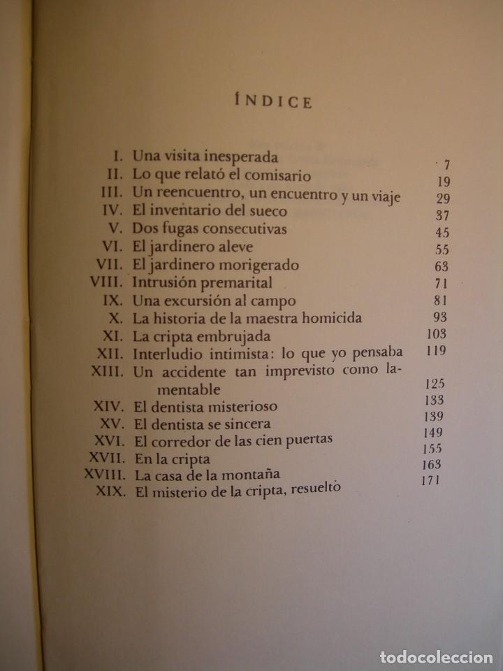 Libros de segunda mano: EL MISTERIO DE LA CRIPTA EMBRUJADA / EDUARDO MENDOZA - Foto 3