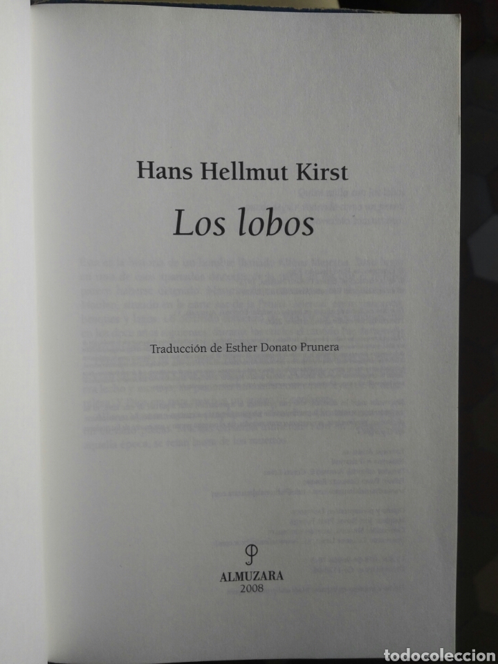 Libros de segunda mano: Los lobos. Hans Hellmut Kirst - Foto 5