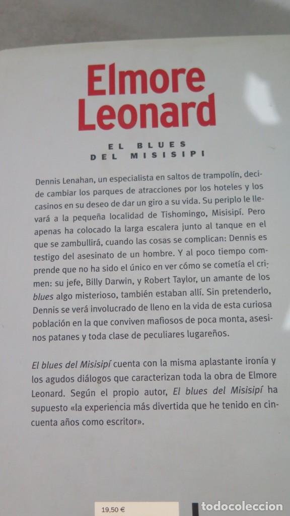 Libros de segunda mano: 2002.- EL BLUES DEL MISISIPI. ELMORE LEONARD - Foto 2