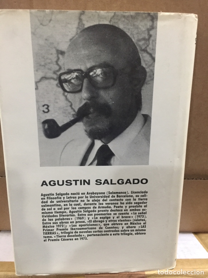 Libros de segunda mano: Las tierras Agustin Salgado ( LIBRO) Seminuevo - Foto 2