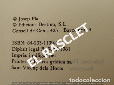 Libros de segunda mano: EL CARRER ESTRET - DE JOSEP PLA - Foto 2