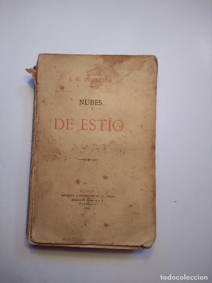 Libros de segunda mano: Nubes de est&iacute;o - PEREDA J.M. de - Foto 2