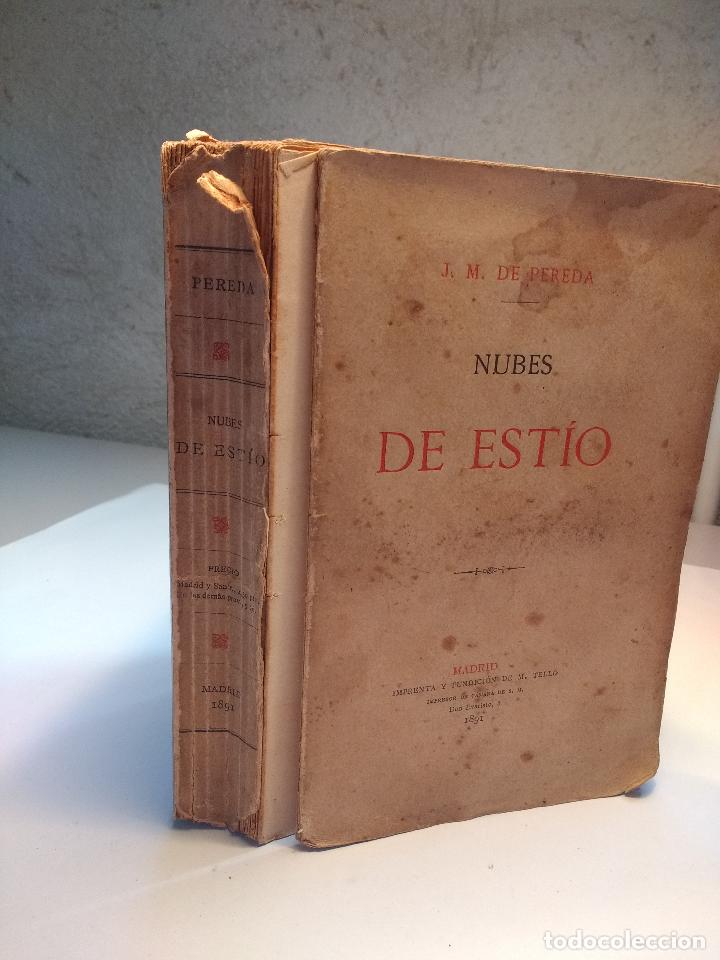 Libros de segunda mano: Nubes de est&iacute;o - PEREDA J.M. de - Foto 1