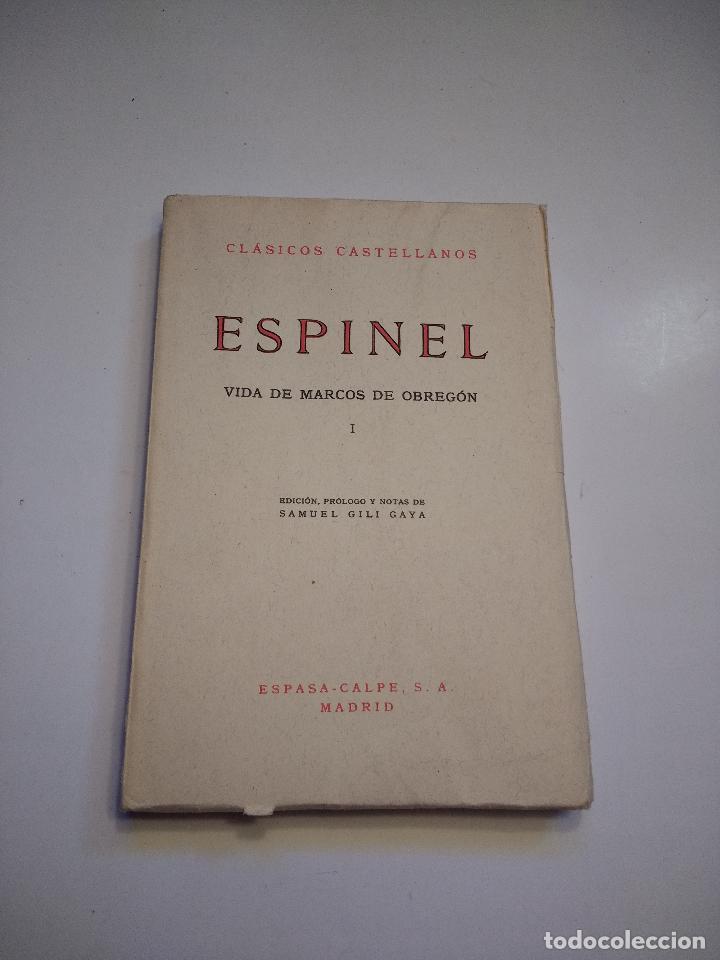 Libros de segunda mano: Vida de Marcos de Obreg&oacute;n - ESPINEL VICENTE - Foto 1