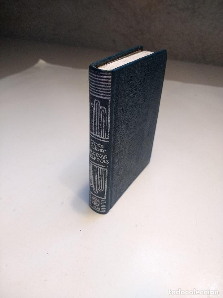 Libros de segunda mano: P&aacute;ginas selectas - BOLIVAR SIMON - Foto 2