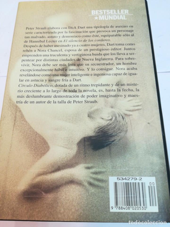 Libros de segunda mano: PETER STRAUB Circulo diab&oacute;lico S1910AT - Foto 2