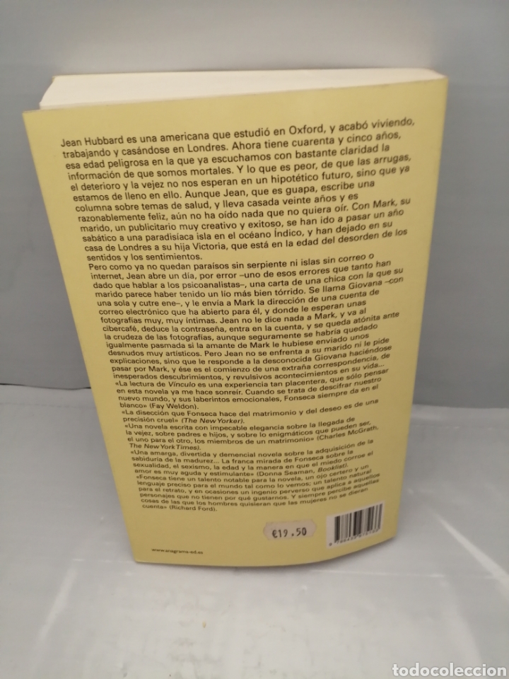 Libros de segunda mano: V&iacute;nculo (Primera edici&oacute;n) - Foto 2