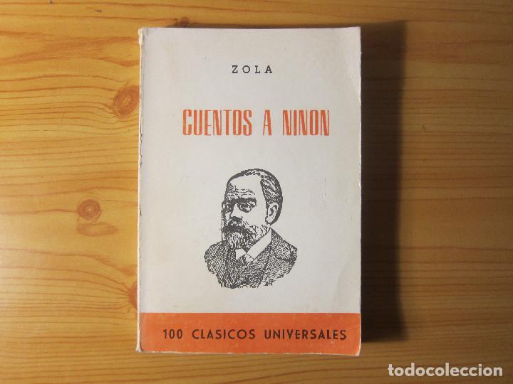 Libros de segunda mano: CUENTOS A NINON - EMILE ZOLA - Foto 1