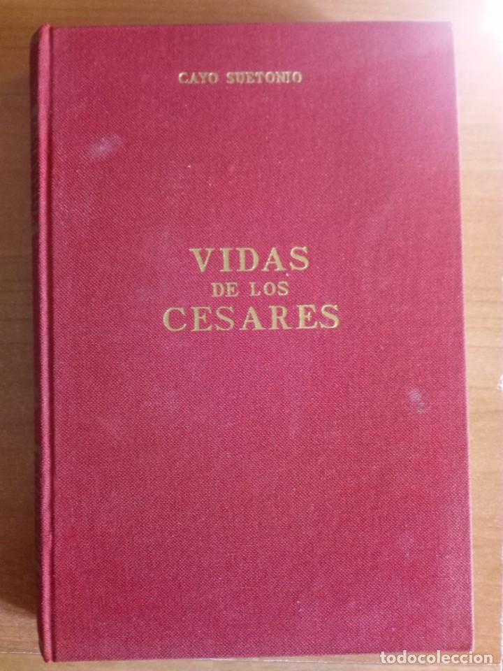 Libros de segunda mano: VIDA DE LOS CESARES, SUETONIO, EDICIONES ALONSO, 1966 - Foto 1