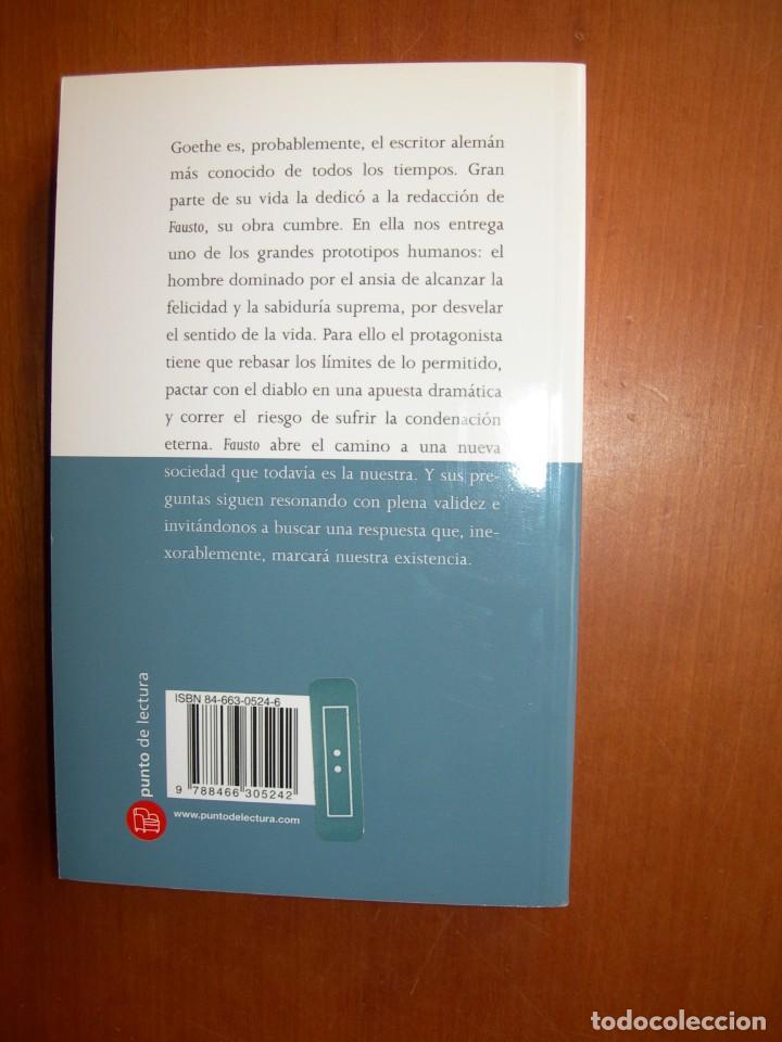 Libros de segunda mano: FAUSTO / J. W. GOETHE - Foto 2