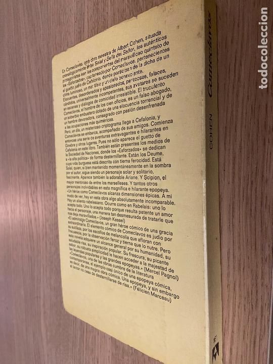 Libros de segunda mano: ALBERT COHEN: COMECLAVOS. ANAGRAMA - Foto 9