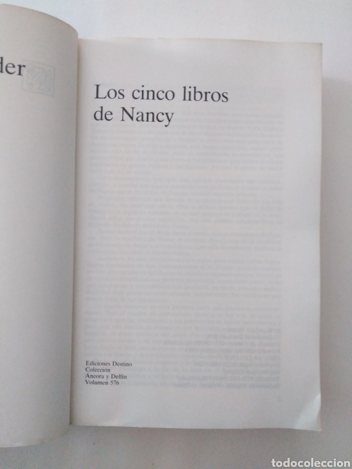 Libros de segunda mano: LOS CINCO LIBROS DE NANCY / RAMON J.SENDER - Foto 2