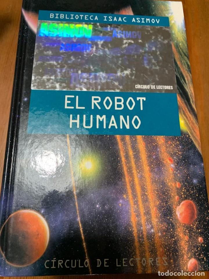 Libros de segunda mano: El robot humano - Isaac Asimov - Foto 1