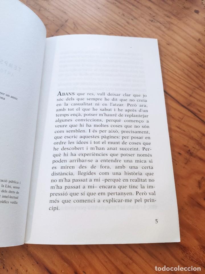 Libros de segunda mano: Temps regirats. Antoni Dalmases. Cru&iuml;lla, gran angular 128. - Foto 4