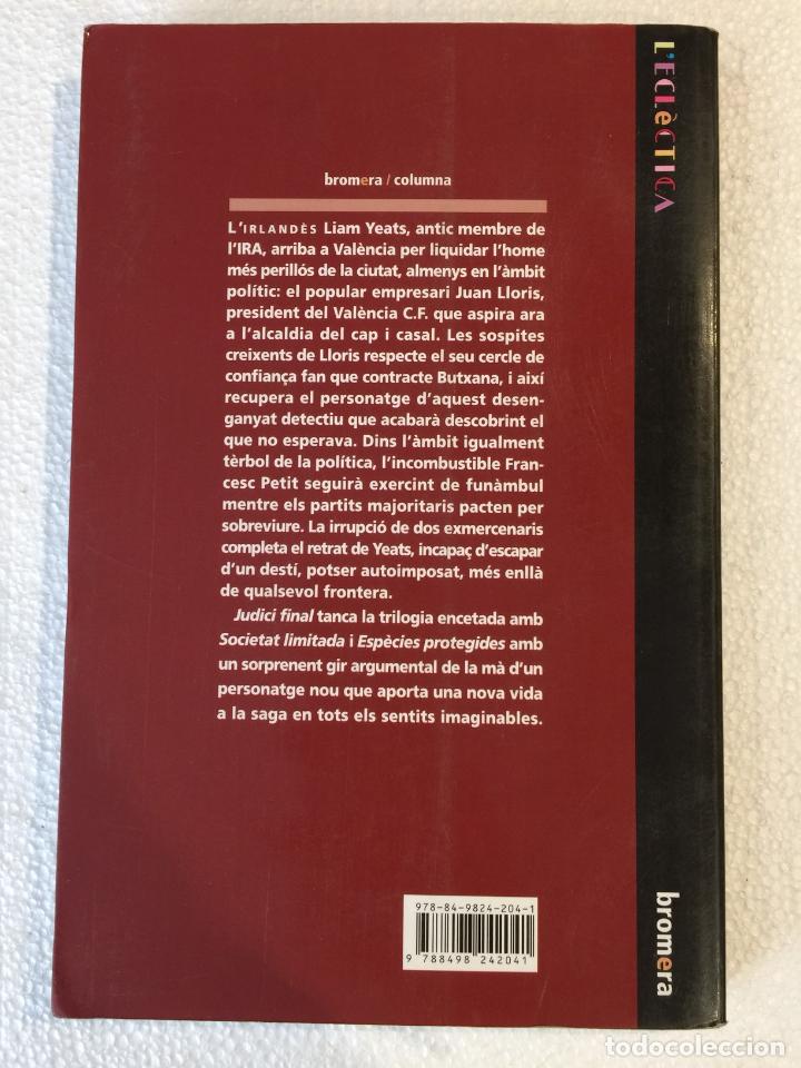 Libros de segunda mano: Judici Final - Ferran Torrent - Foto 2