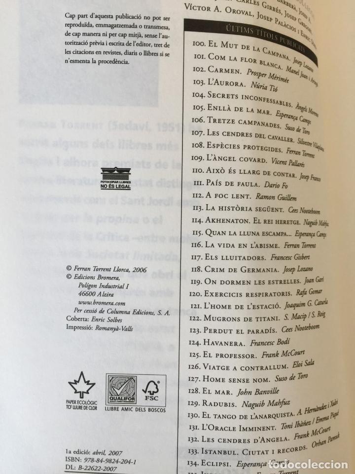 Libros de segunda mano: Judici Final - Ferran Torrent - Foto 3