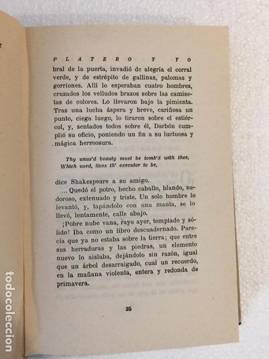 Libros de segunda mano: Platero y yo - Juan Ramon Jimenez - Foto 6