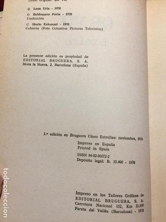 Libros de segunda mano: QB VII - Leon Uris - Foto 4