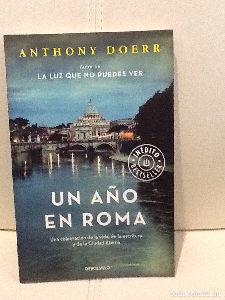 Libros de segunda mano: Anthony Doerr . Un a&ntilde;o en Roma . debolsillo . - Foto 1