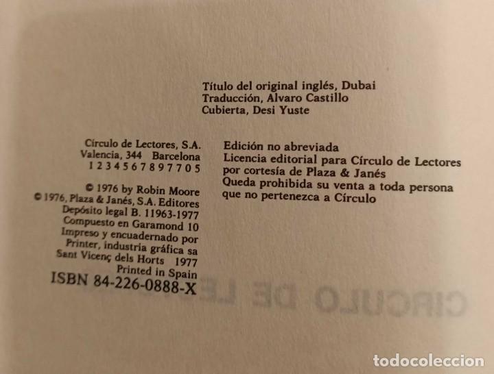 Libros de segunda mano: ❤️ Libro Dubai, Robin Moore, 1977 ❤️ - Foto 4