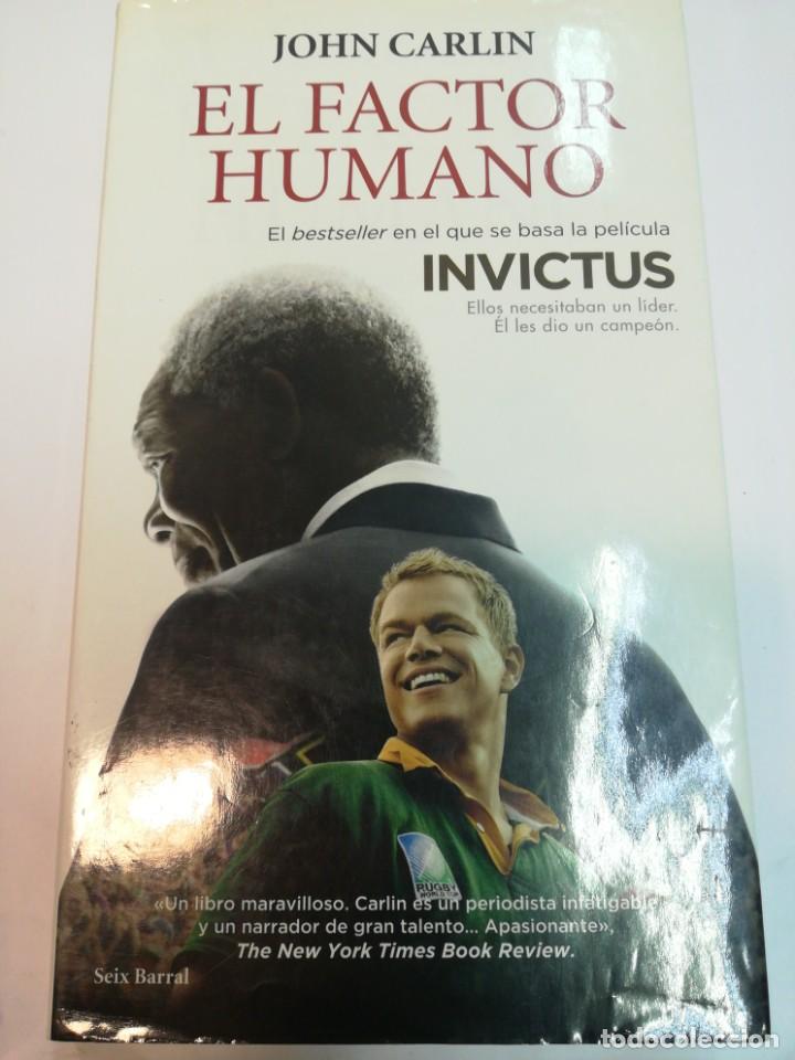 Libros de segunda mano: JOHN CARLIN El factor humano S2114AT - Foto 1