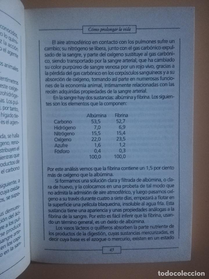Libros de segunda mano: COMO PROLONGAR LA VIDA. C. DE LACY EVANS. EDICIONES ABRAXAS. 2000. - Foto 3