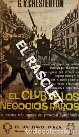 Livres d'occasion: EL CLUB DE LOS NEGOCIOS RAROS - A&Ntilde;O 1965