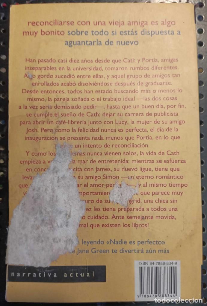 Libros de segunda mano: ❤️ lIBRO L&Iacute;OS, LIBROS Y M&Aacute;S L&Iacute;OS, Jane Green, 2003 ❤️ - Foto 3