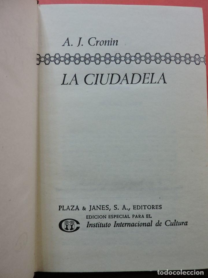 Libros de segunda mano: La Ciudadela. CRONIN, A.J. - Foto 2