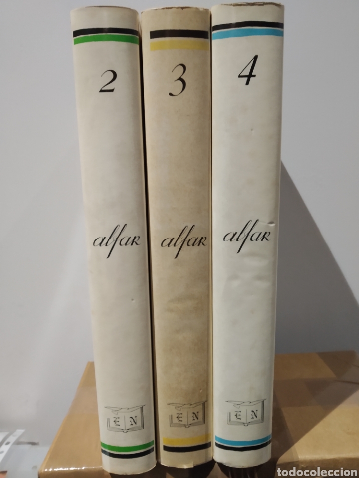 Libros de segunda mano: ALFAR. Revista de Casa Am&eacute;rica Galicia. Edici&oacute;n facs&iacute;mil. C&eacute;sar Antonio Molina. tomos 2, 3 y 4. NOS