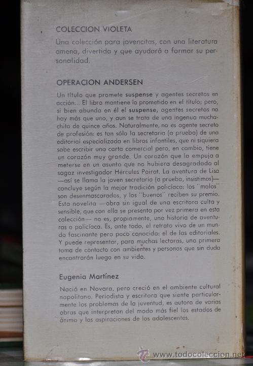 Libros de segunda mano: Operaci&oacute;n Andersen - Foto 2