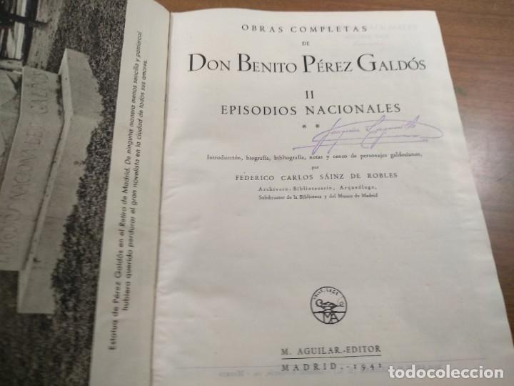 Libros de segunda mano: Obras completas.Benito P&eacute;rez Gald&oacute;s - Foto 7