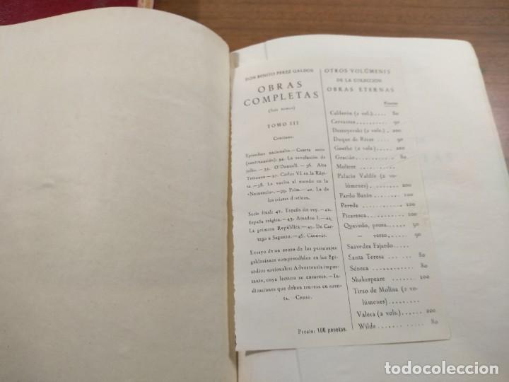 Libros de segunda mano: Obras completas.Benito P&eacute;rez Gald&oacute;s - Foto 10